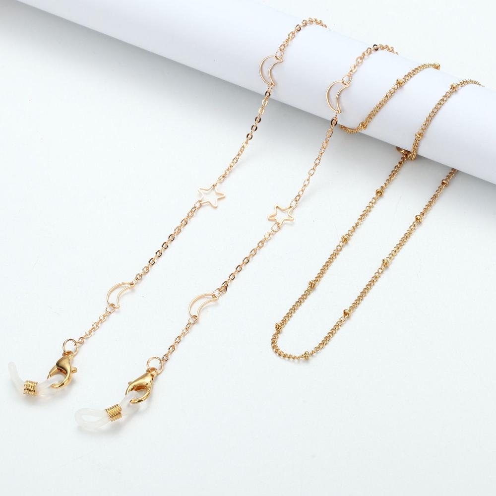 Jewelry Disc Metal Pearl Hangi - Mask Chain Holder recensione e prezzo
