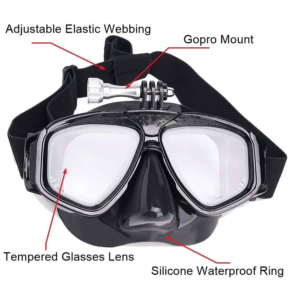Scuba Diving Mask with Camera  - Mask Lanyard Adjustable recensione e prezzo