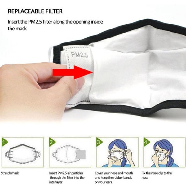 2PCS Mask Filter Element PM2.5 - Pm2.5 Filter Insert recensione e prezzo