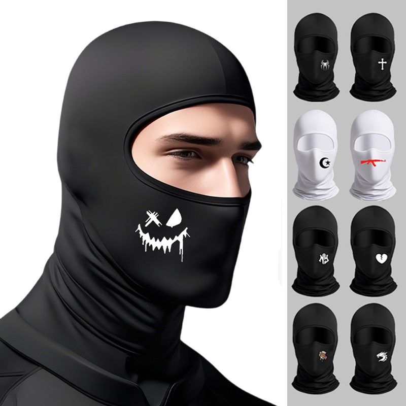 2pcs Set  Unisex Balaclava Cap - Black Face Mask Pack recensione e prezzo