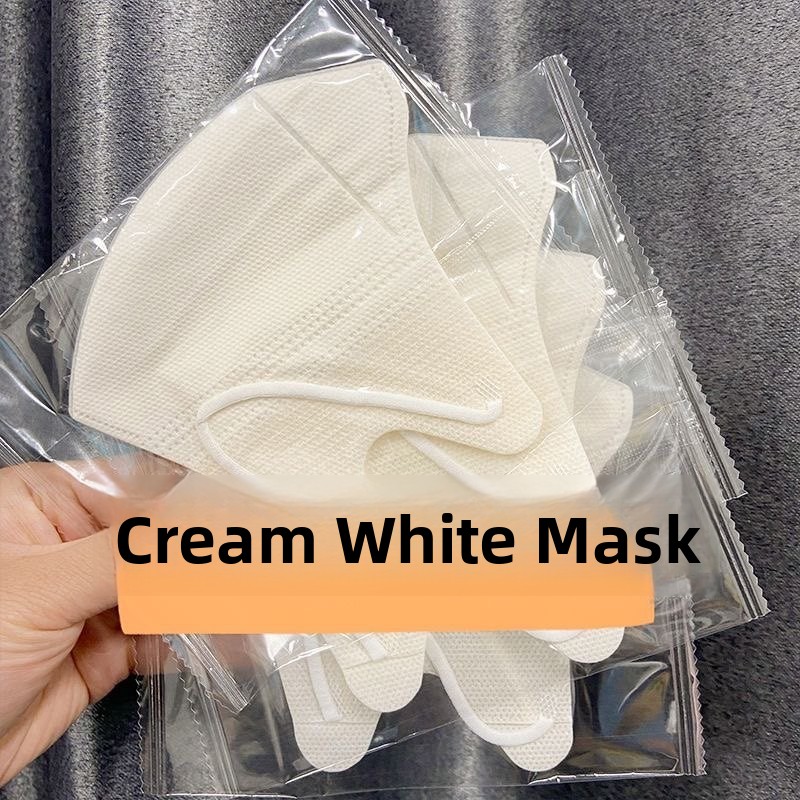 Milk White Breathable Thin Ste - Disposable Surgical Mask recensione e prezzo