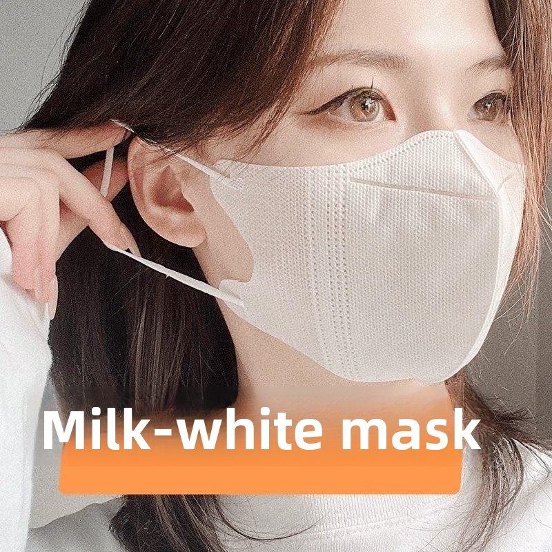 Milk White Breathable Thin Ste - Disposable Surgical Mask recensione e prezzo