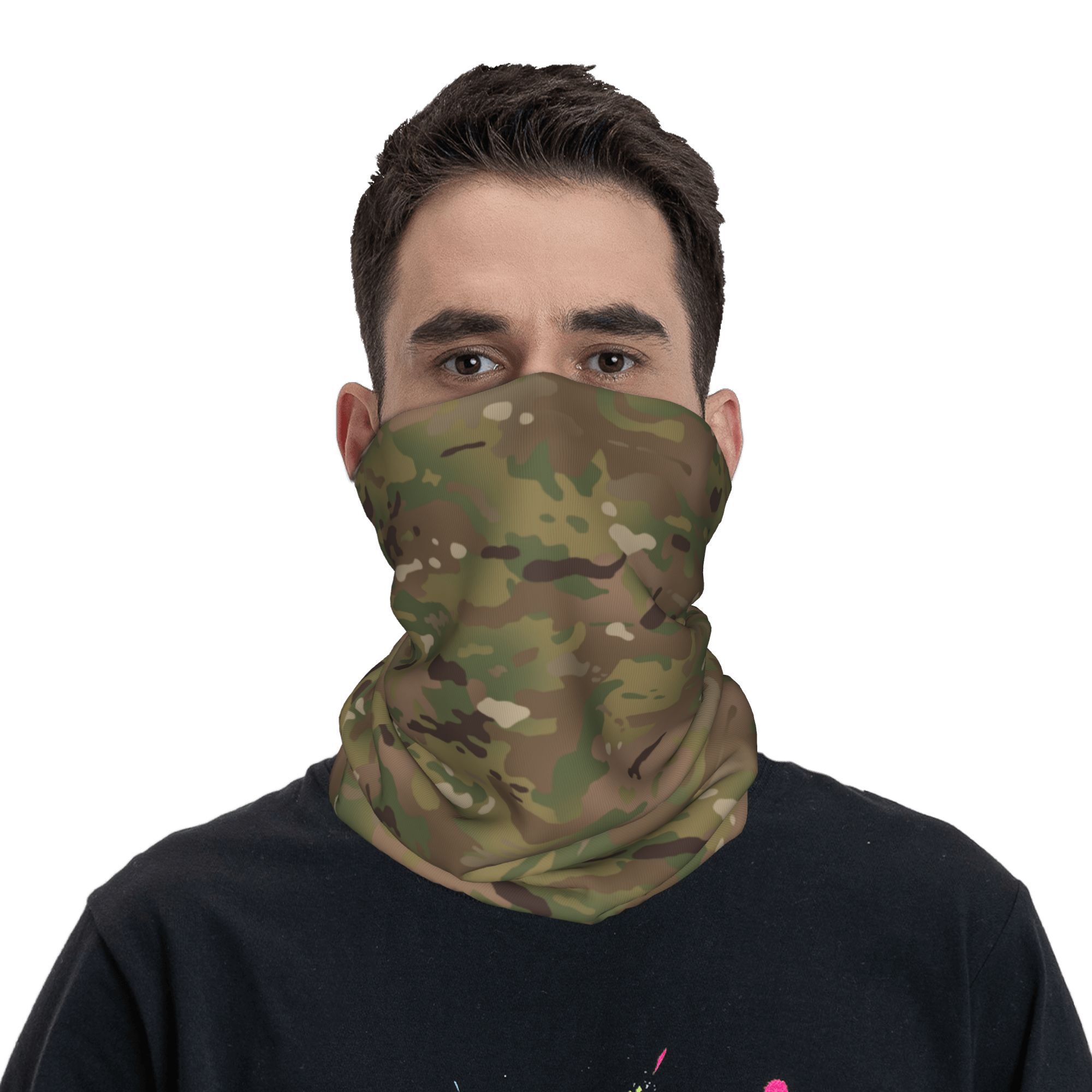Custom Military Camouflage Pat - Neck Gaiter Face Cover recensione e prezzo