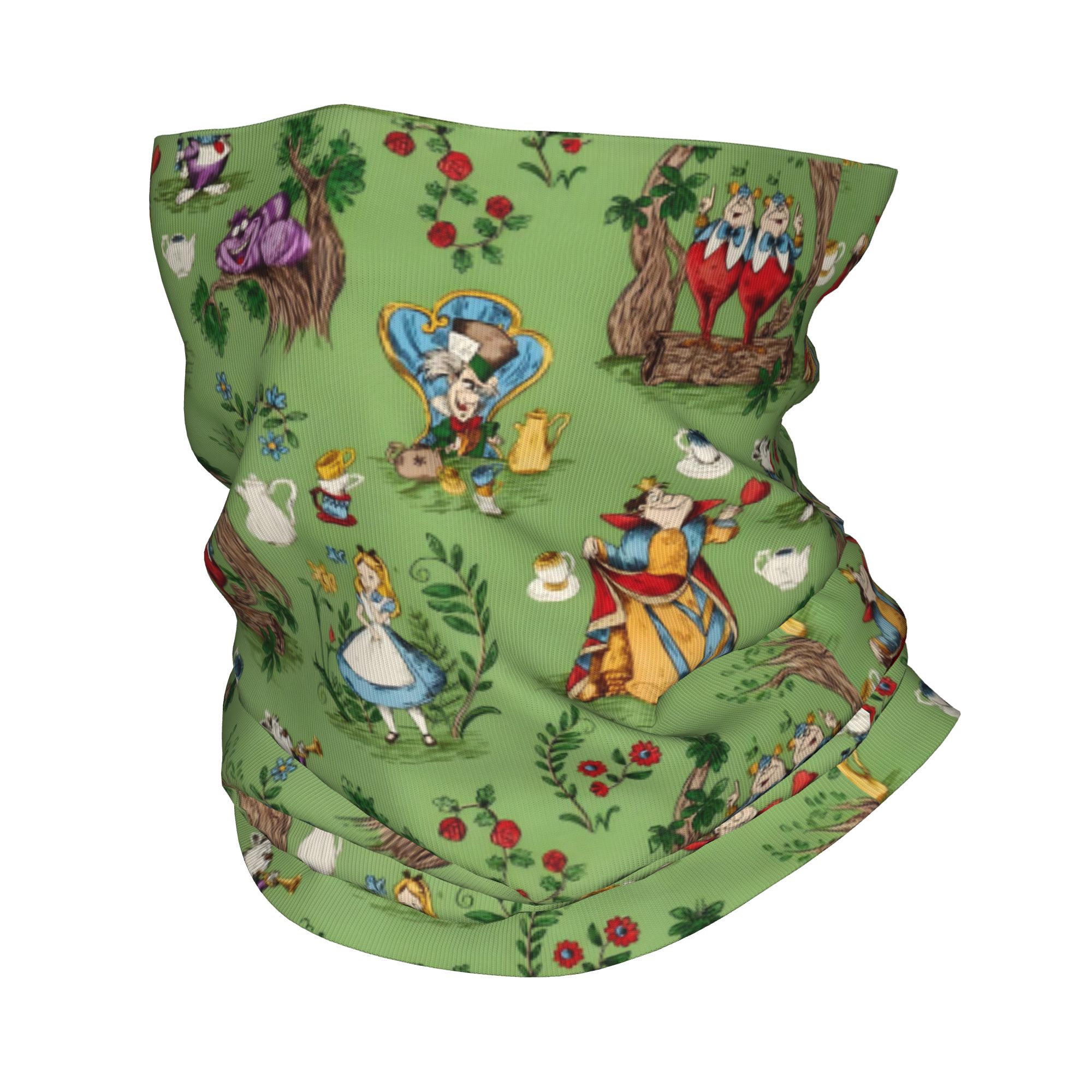 Custom A-Alice in W-Wonderland - Neck Gaiter Face Cover recensione e prezzo