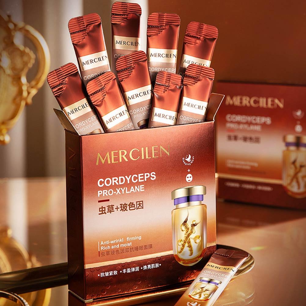 20PCS/box Mercilen Cordyceps P - Face Mask Storage Box recensione e prezzo