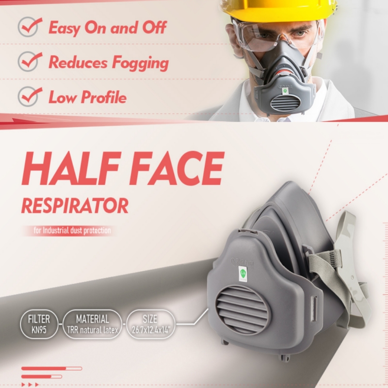Dust mask, mask protection, in - Dust Mask Construction recensione e prezzo
