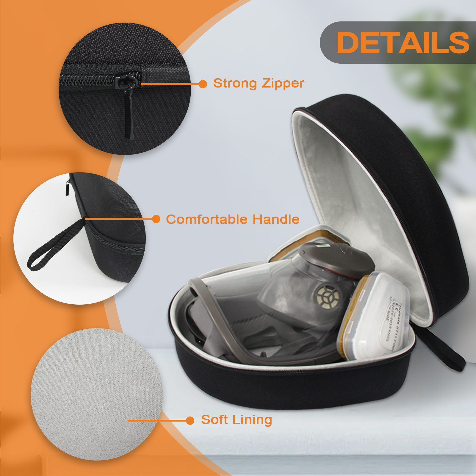 Hard Protective Travel Case fo - Mask Case Hard Shell recensione e prezzo