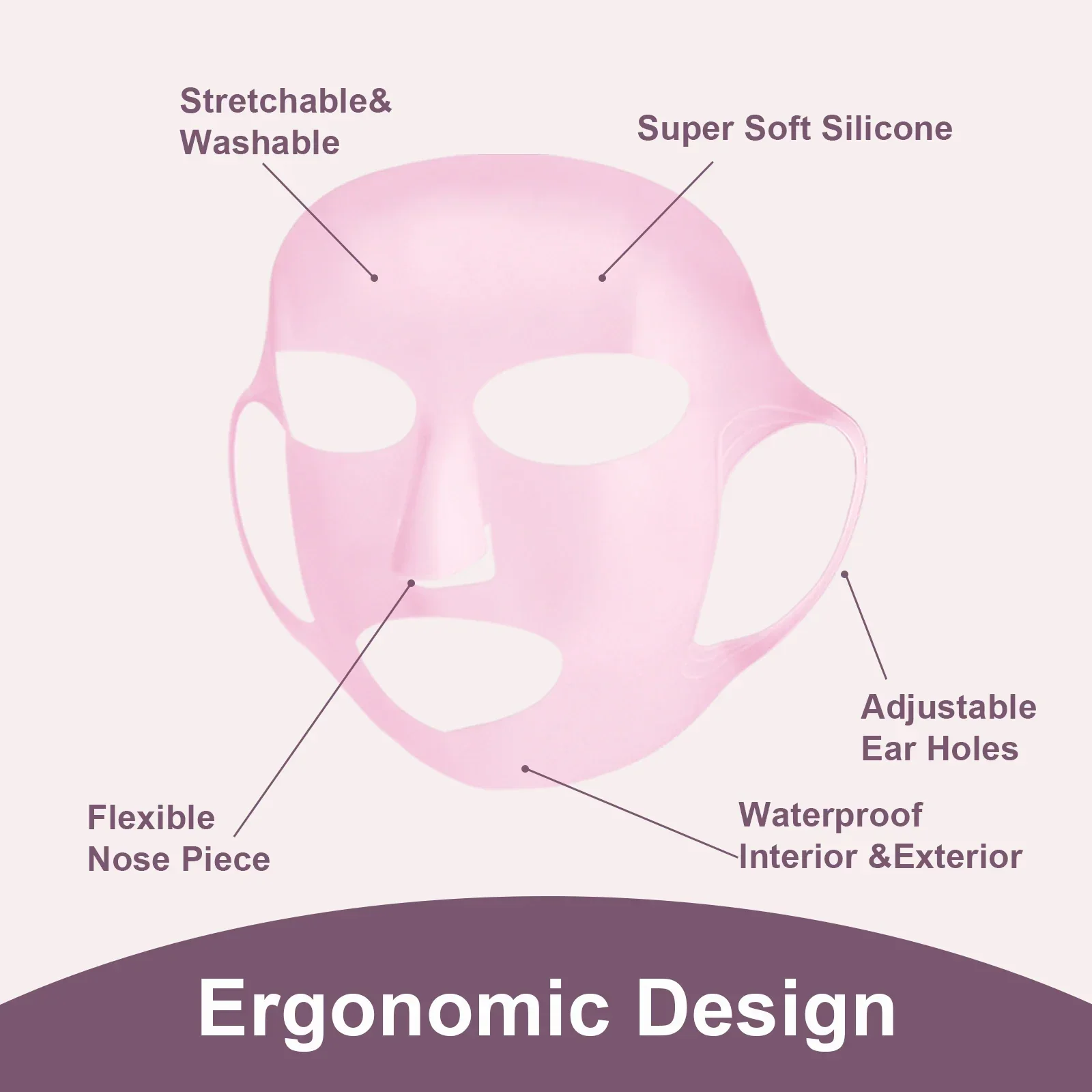 Silicone Facemask Holder Reusa - Silicone Mask Bracket recensione e prezzo
