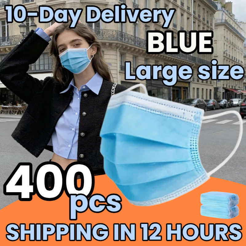 Delivery in 10 Days! 400Pcs Th - Disposable Mask Blue recensione e prezzo