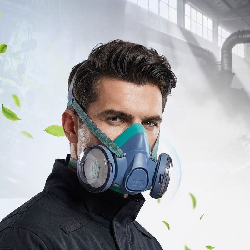 Dual Filter Silicone Half Face - Respirator Half Face recensione e prezzo