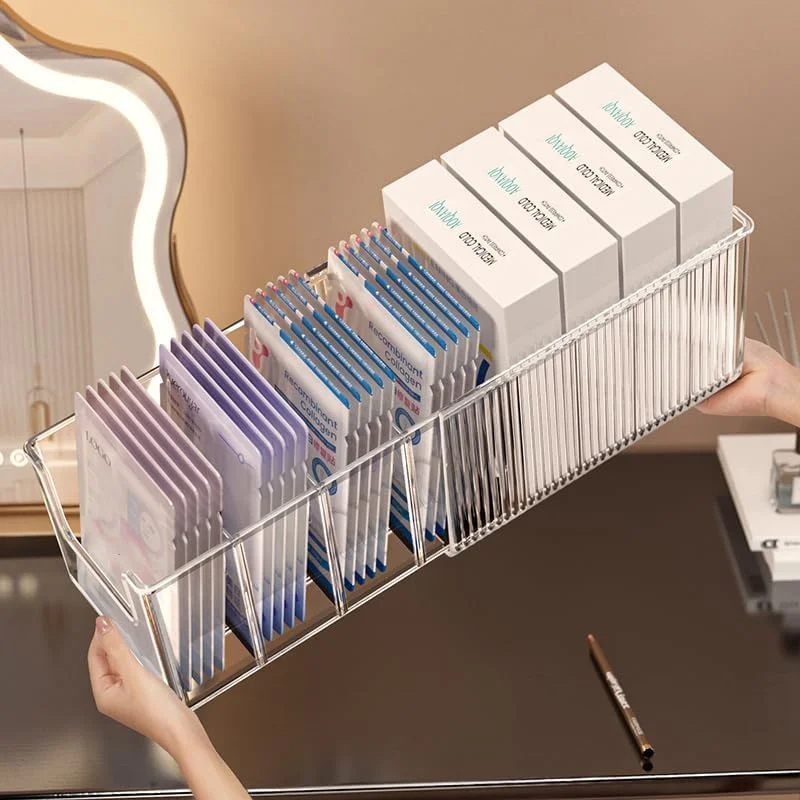 Extendable Acrylic Makeup Orga - Face Mask Storage Box recensione e prezzo