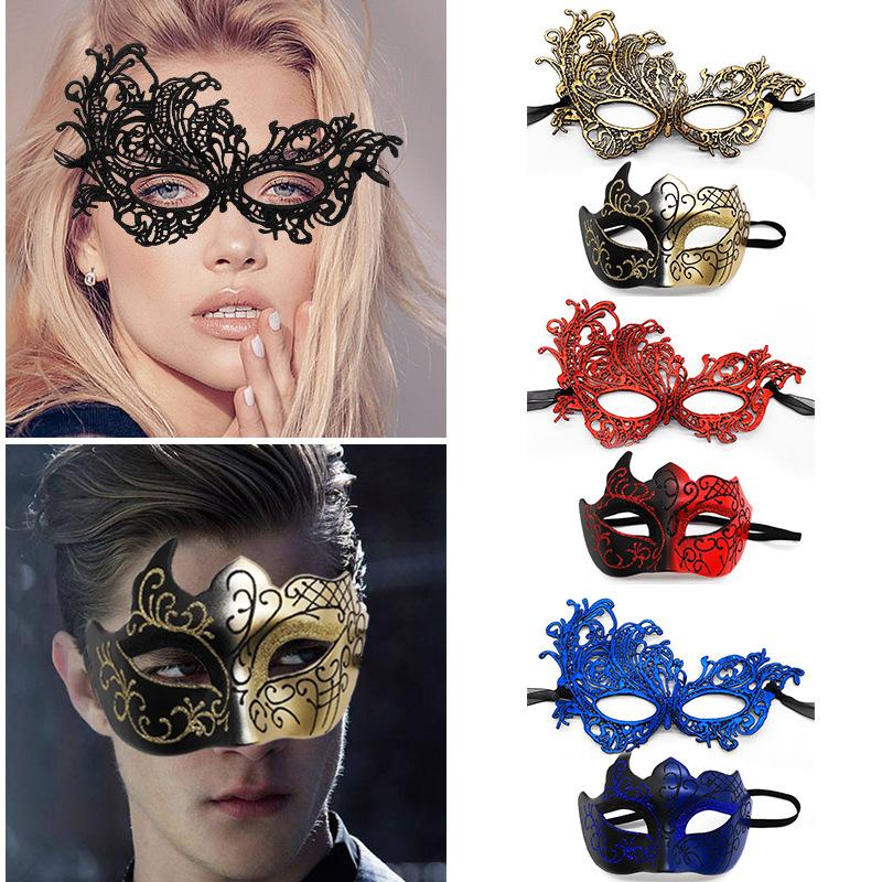 HOT! 2pcs Elegant Black Lace M - Black Face Mask Pack recensione e prezzo