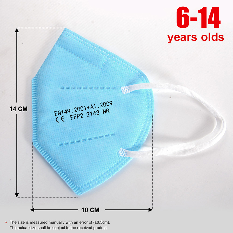 10-100pcs Kids KN95 Mask Child - Disposable Surgical Mask recensione e prezzo