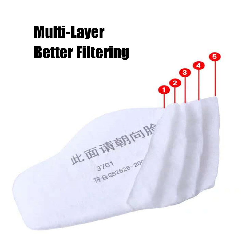 3701 Particle Cotton Filter Fo - Dust Mask Construction recensione e prezzo