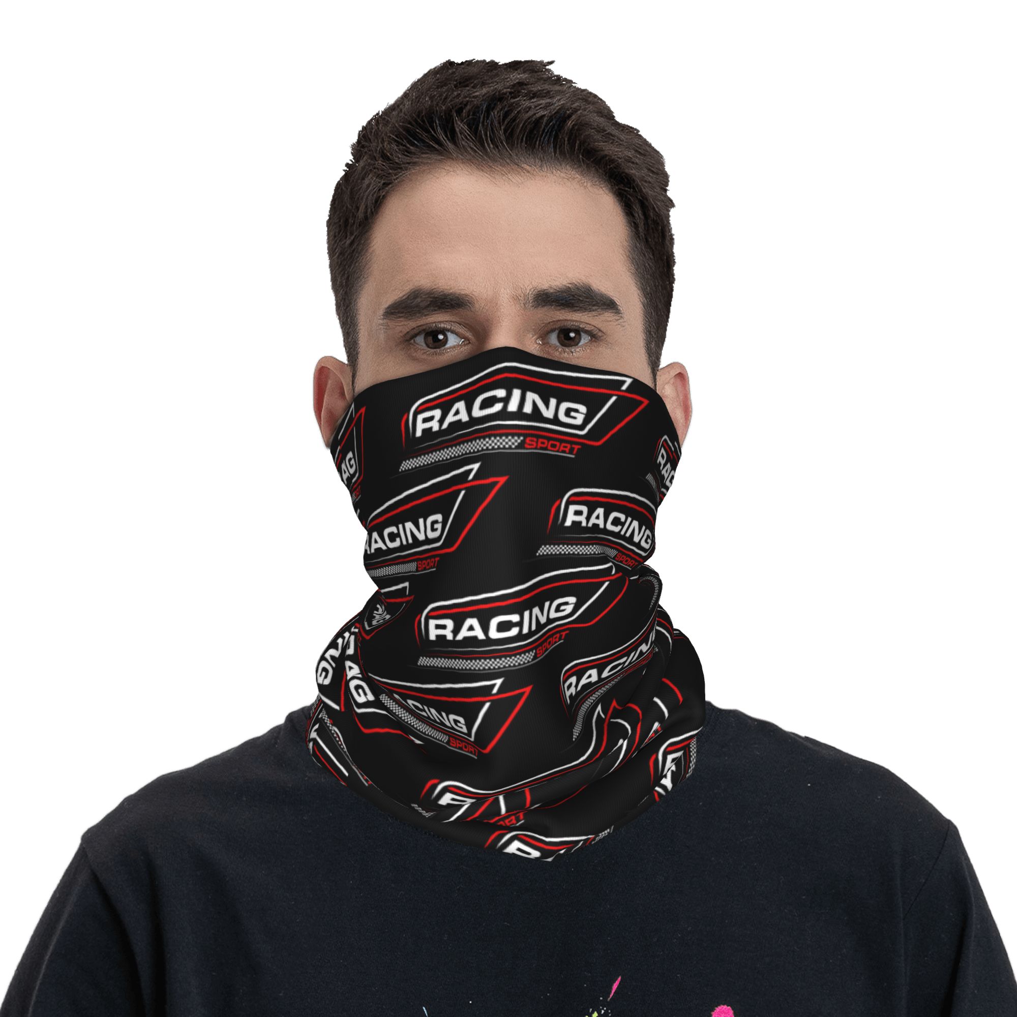 Custom Racing Speed Race Banda - Neck Gaiter Face Cover recensione e prezzo
