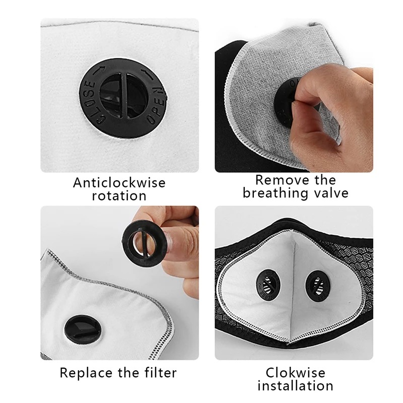 Cycling Dustproof PM2.5 Active - Dust Mask Construction recensione e prezzo