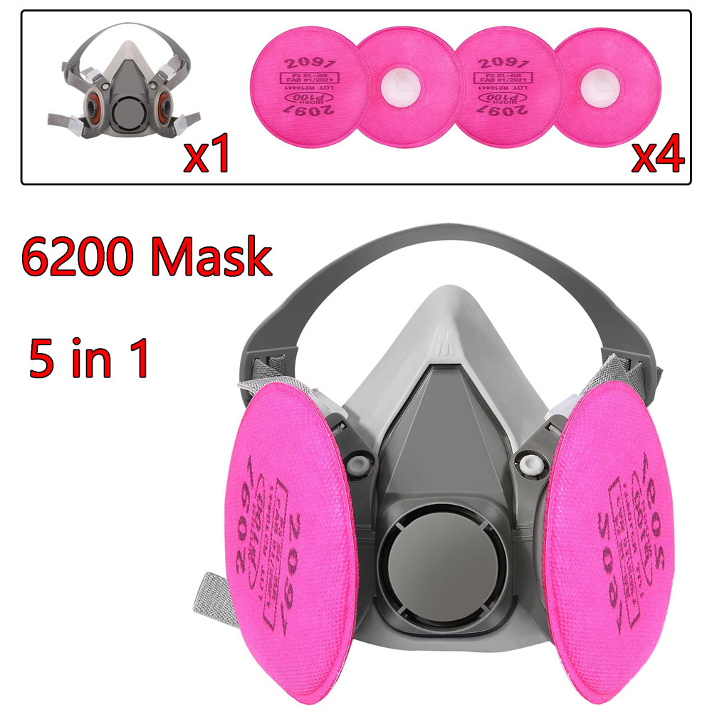 Gas Mask 6200 Set Vehicle Pain - Face Mask Storage Box recensione e prezzo