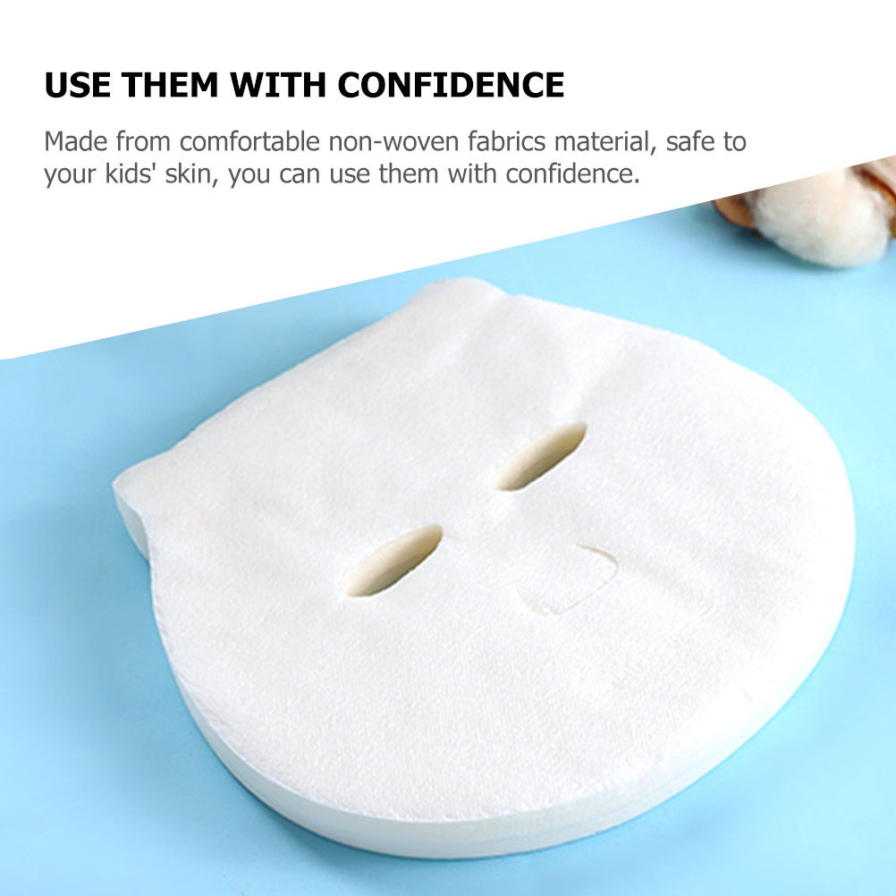100pcs Baby Mask Paper Facial  - Kids Face Mask recensione e prezzo