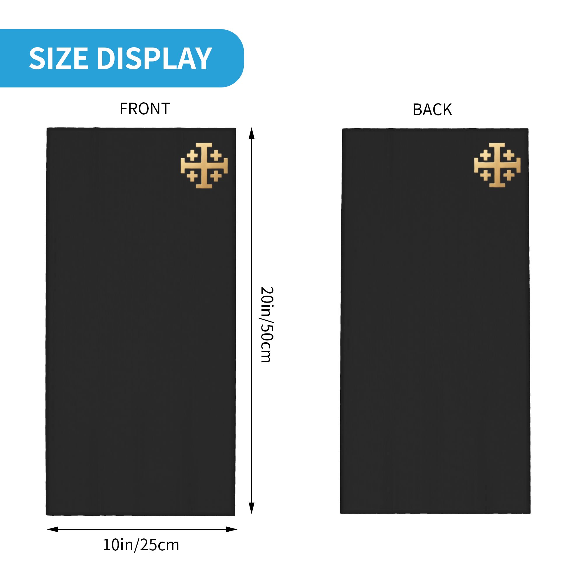 Knight Jerusalem Cross Christi - Neck Gaiter Face Cover recensione e prezzo