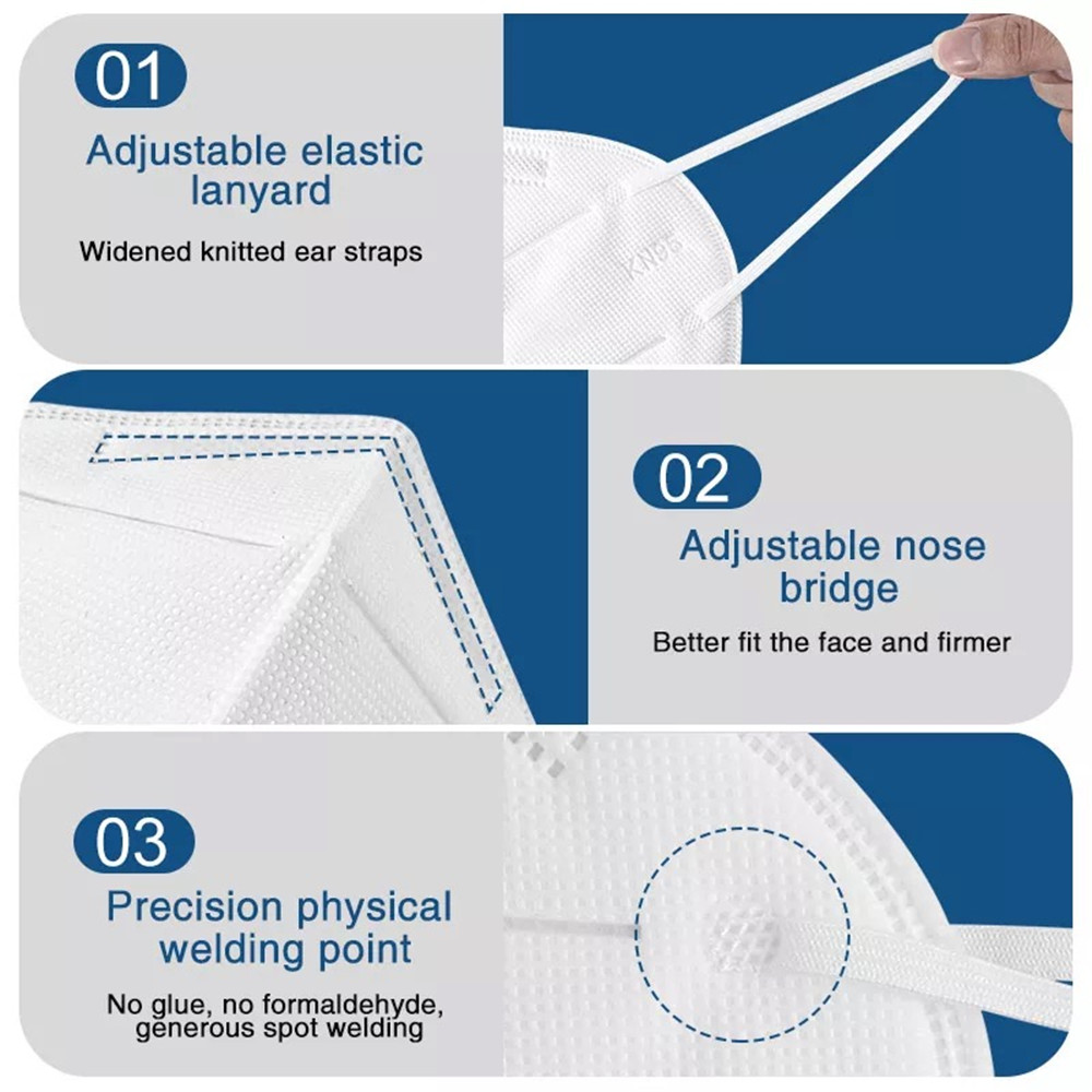 FFP2 Face Mask KN95 Facial Mas - Kn95 Respirator Mask recensione e prezzo