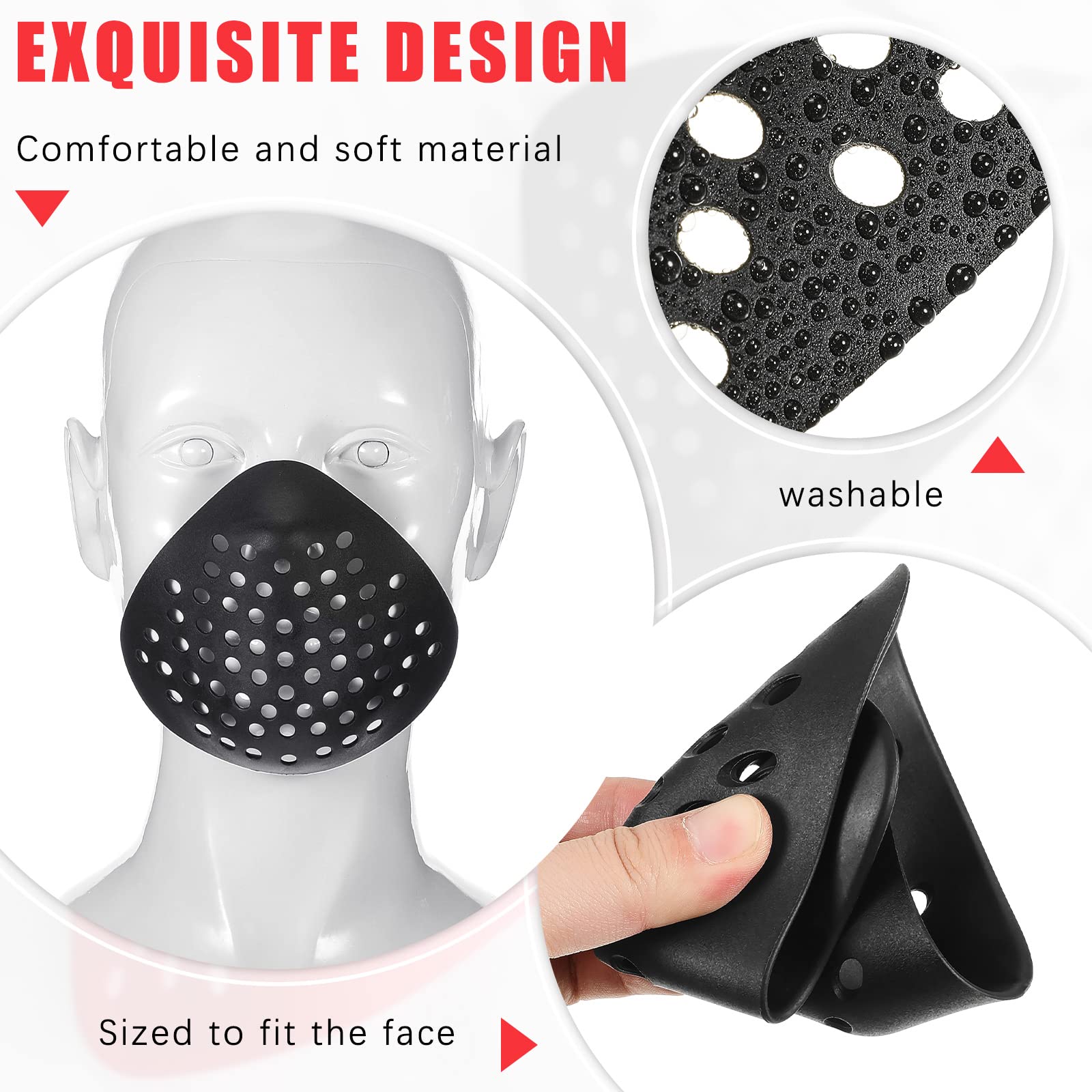 Half Face Bracket Silicone Mas - Silicone Mask Bracket recensione e prezzo