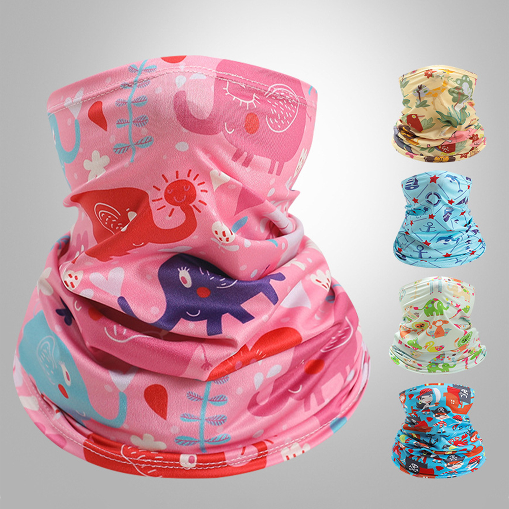 Kids Neck Cover Cute Ice Silk  - Kids Face Mask recensione e prezzo