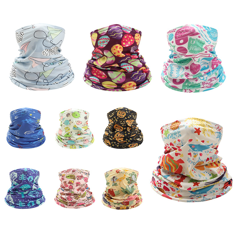 Kids Neck Cover Cute Ice Silk  - Kids Face Mask recensione e prezzo