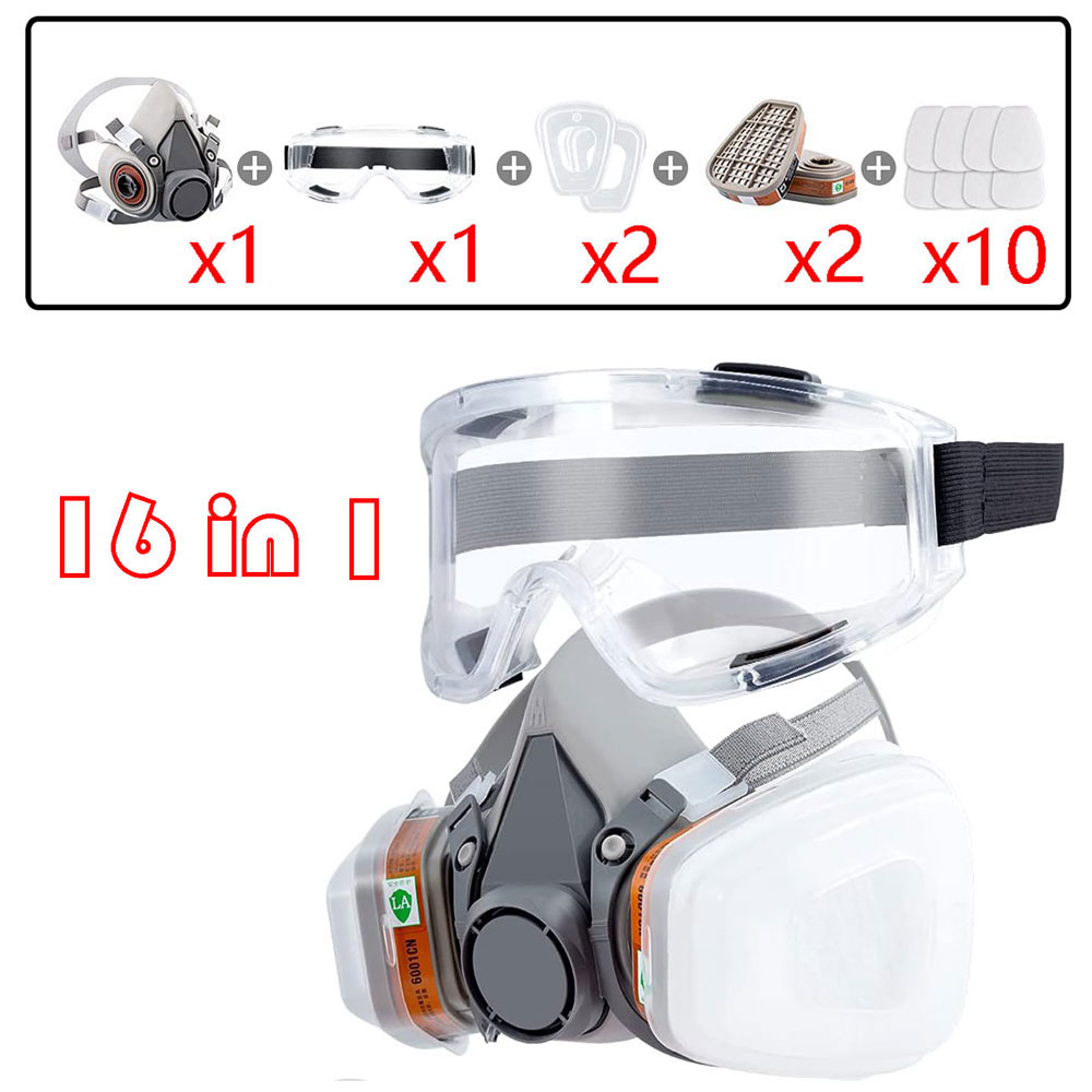 Gas Mask 6200 Set Vehicle Pain - Face Mask Storage Box recensione e prezzo