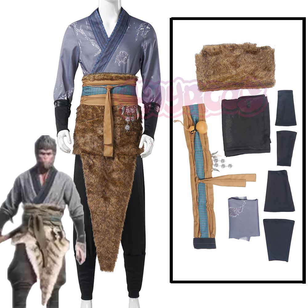 Black Myth Wukong Cosplay Cost - Black Face Mask Pack recensione e prezzo