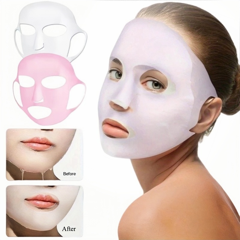 1/2PCS 3D Reusable Wrinkle Smo - Silicone Mask Bracket recensione e prezzo