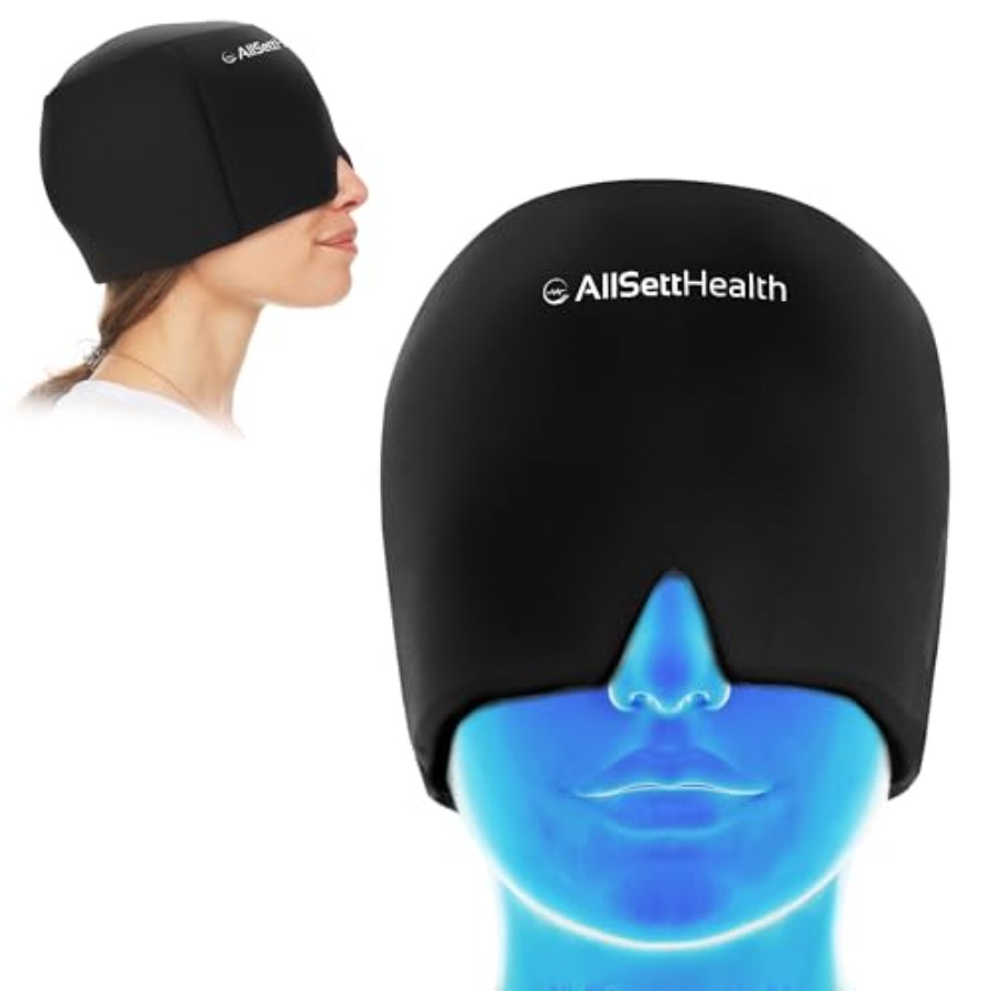 Migraine Relief Cap Ice Head W - Black Face Mask Pack recensione e prezzo