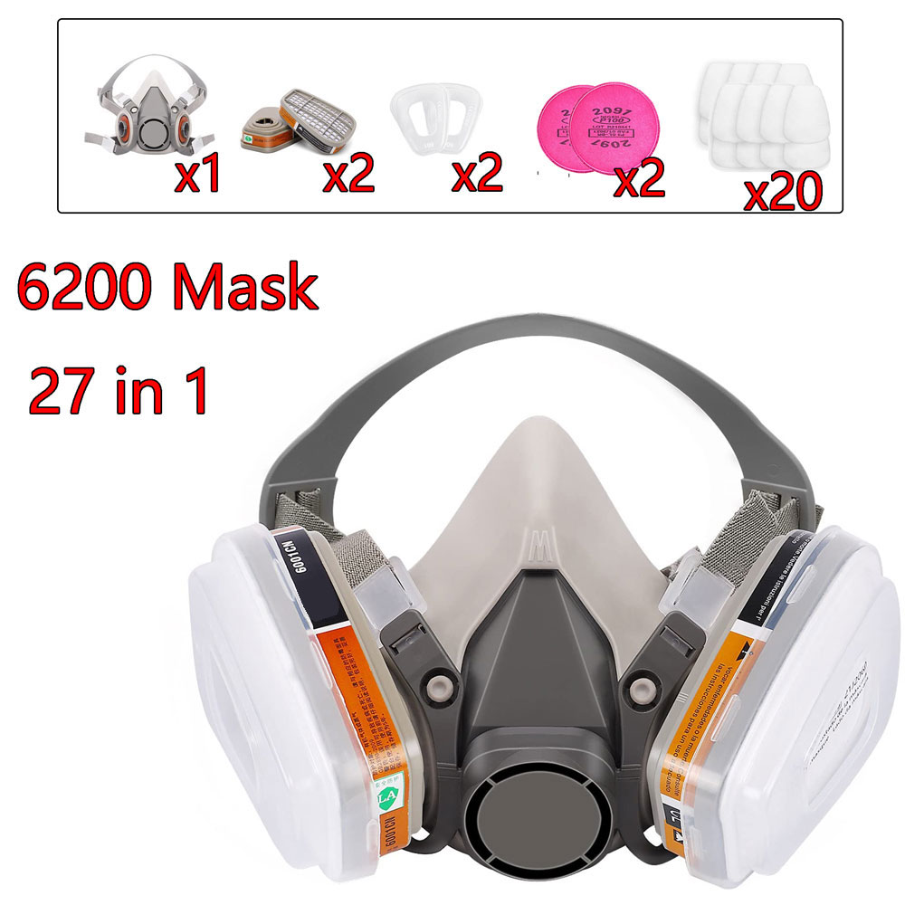 Gas Mask 6200 Set Vehicle Pain - Face Mask Storage Box recensione e prezzo