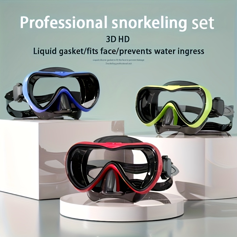 Adult Snorkel Mask, HD Tempere - Silicone Mask Bracket recensione e prezzo