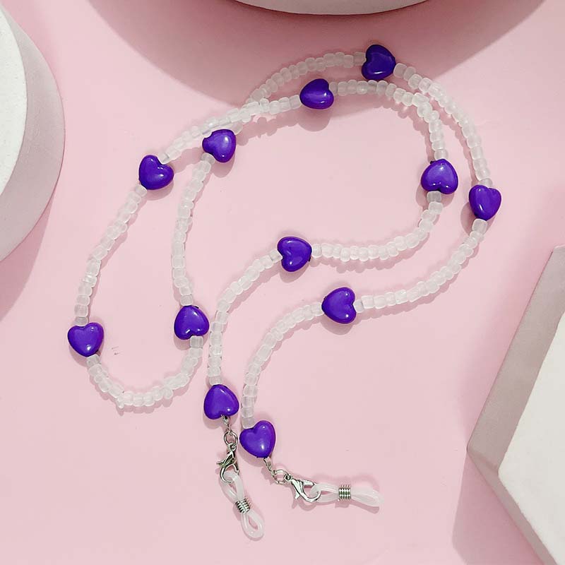 Trendy Peach Heart Anti Slip R - Mask Chain Holder recensione e prezzo